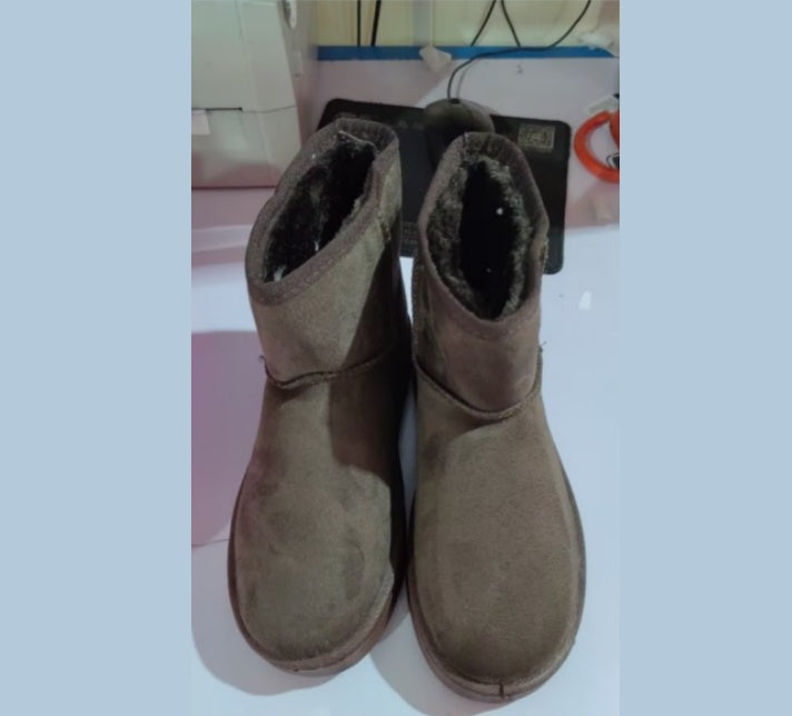 Nicola – Winterse Faux-Fur Dameslaarzen
