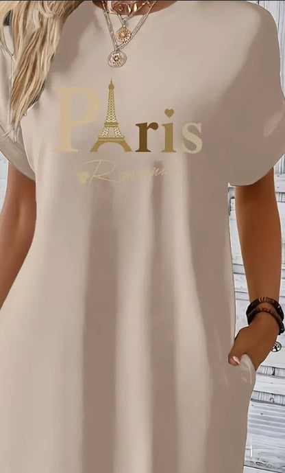 Adele – Tuniekjurk met geometrisch patroon