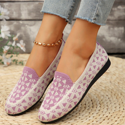 Ruby – Ademend Gebreide Slippers voor Dames