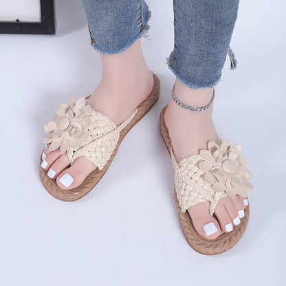 Caroline – Bloemen Slippers voor Strand en Outdoor