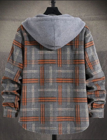 Stephen – Lang Mouw Ruitjesoverhemd voor de Herfst in Casual Stijl