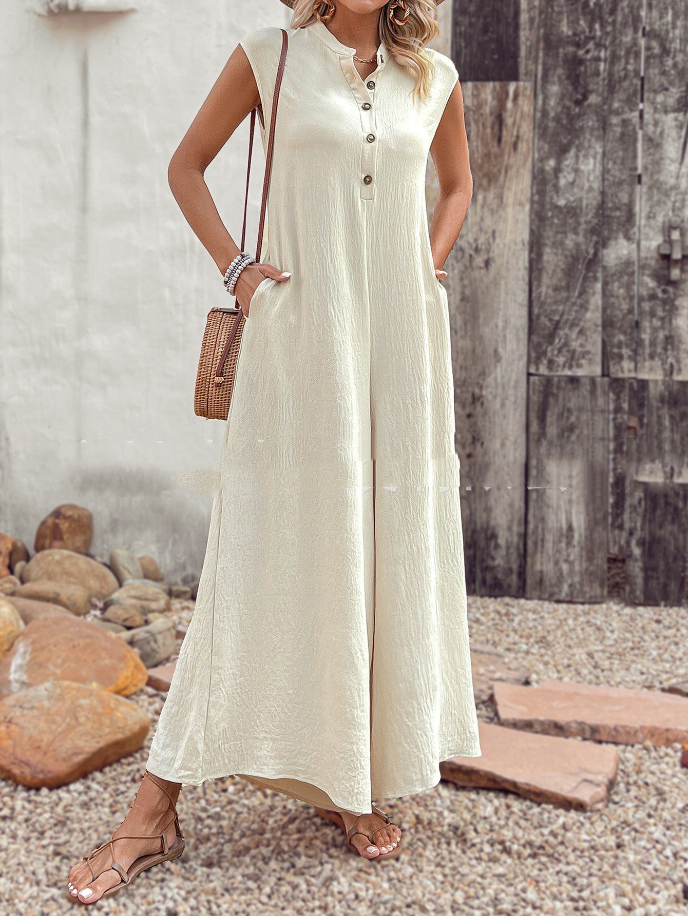 Charlotte – Veelzijdige Dames Eendelig in Effen Kleuren