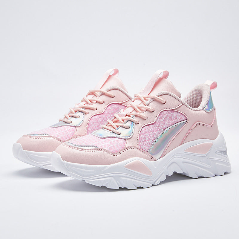 Tracy – Lichte Dames-Sneakers van Geweven Materiaal