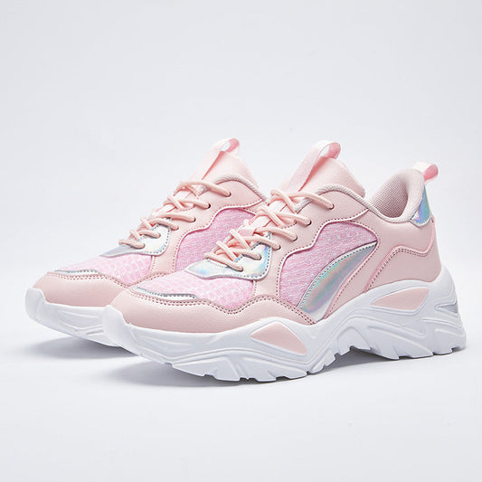 Tracy – Lichte Dames-Sneakers van Geweven Materiaal