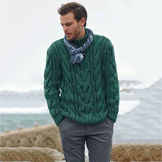 Bobby – Lange Herenpullover met Polstering