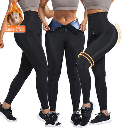 Leah – Thermo-Sweat Leggings voor Dames met Slimming-Effect