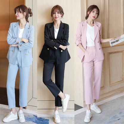 Kathleen – Elegante Dames Blazer Broekpak voor Lente en Herfst