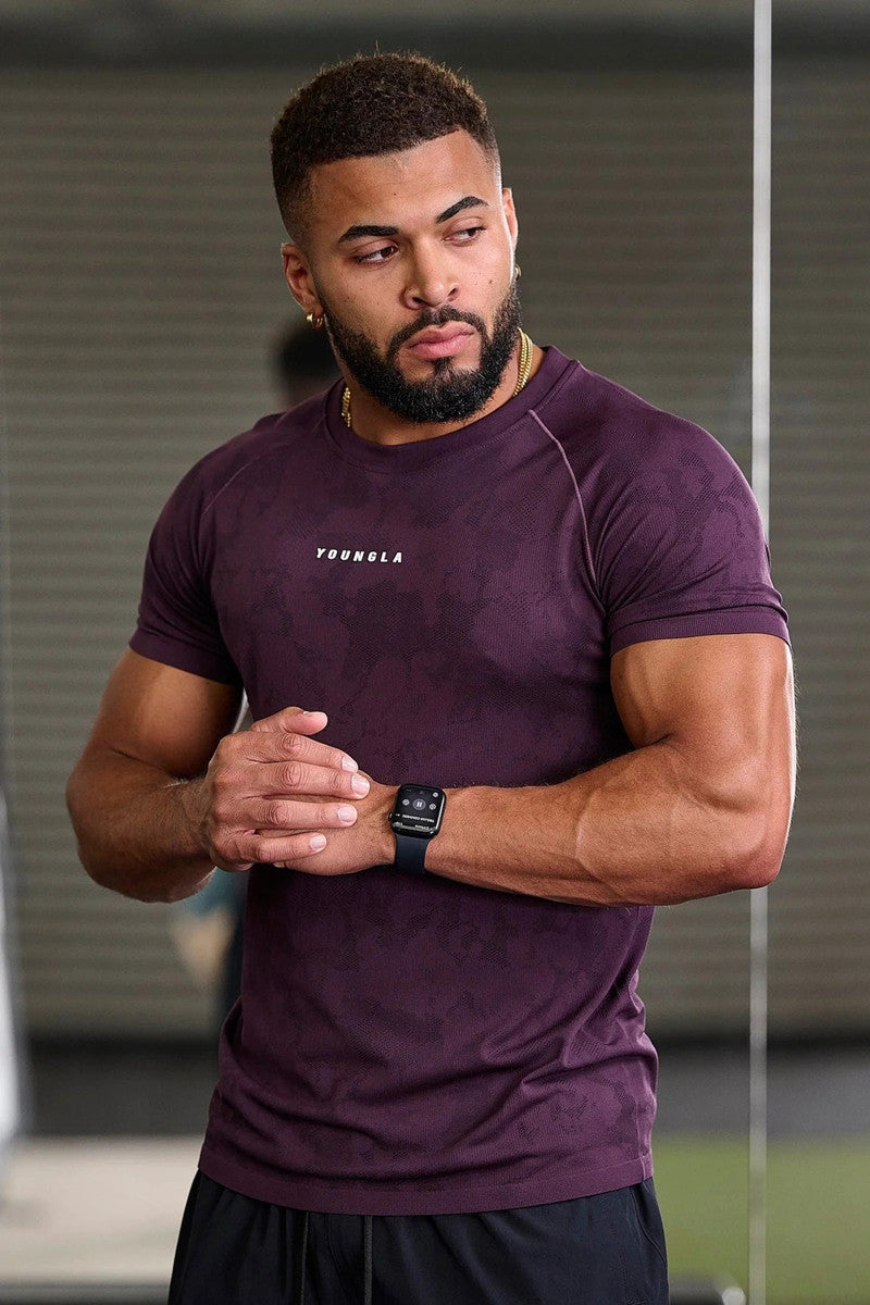 Ashley – Sportief Camouflage T-Shirt voor Mannen