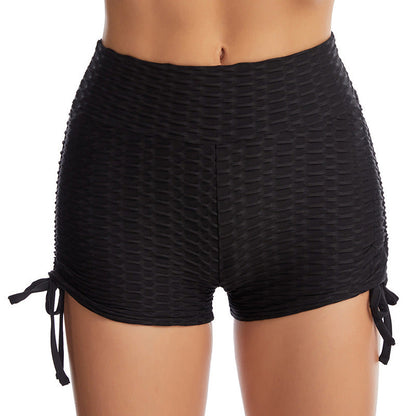 Jade – Sportieve Korte Broek met Textuur en Billen Vorming voor de Sportschool