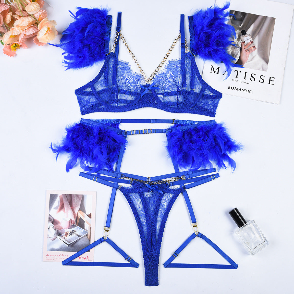 Sharon – Verleidelijk Kant Lingerieset voor Dames