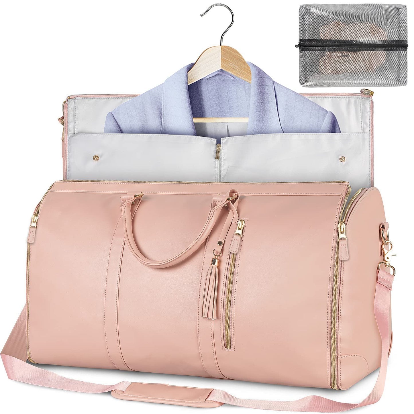 Lauren – Grote Capaciteit Reis-Duffle-Tas voor Vrouwen, Vouwbare Pak Tas, Waterdichte Kleding Tassen