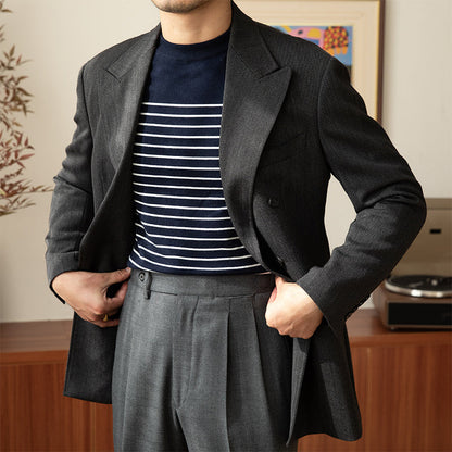 Matt – Vintage Ronde Hals Trui voor Heren