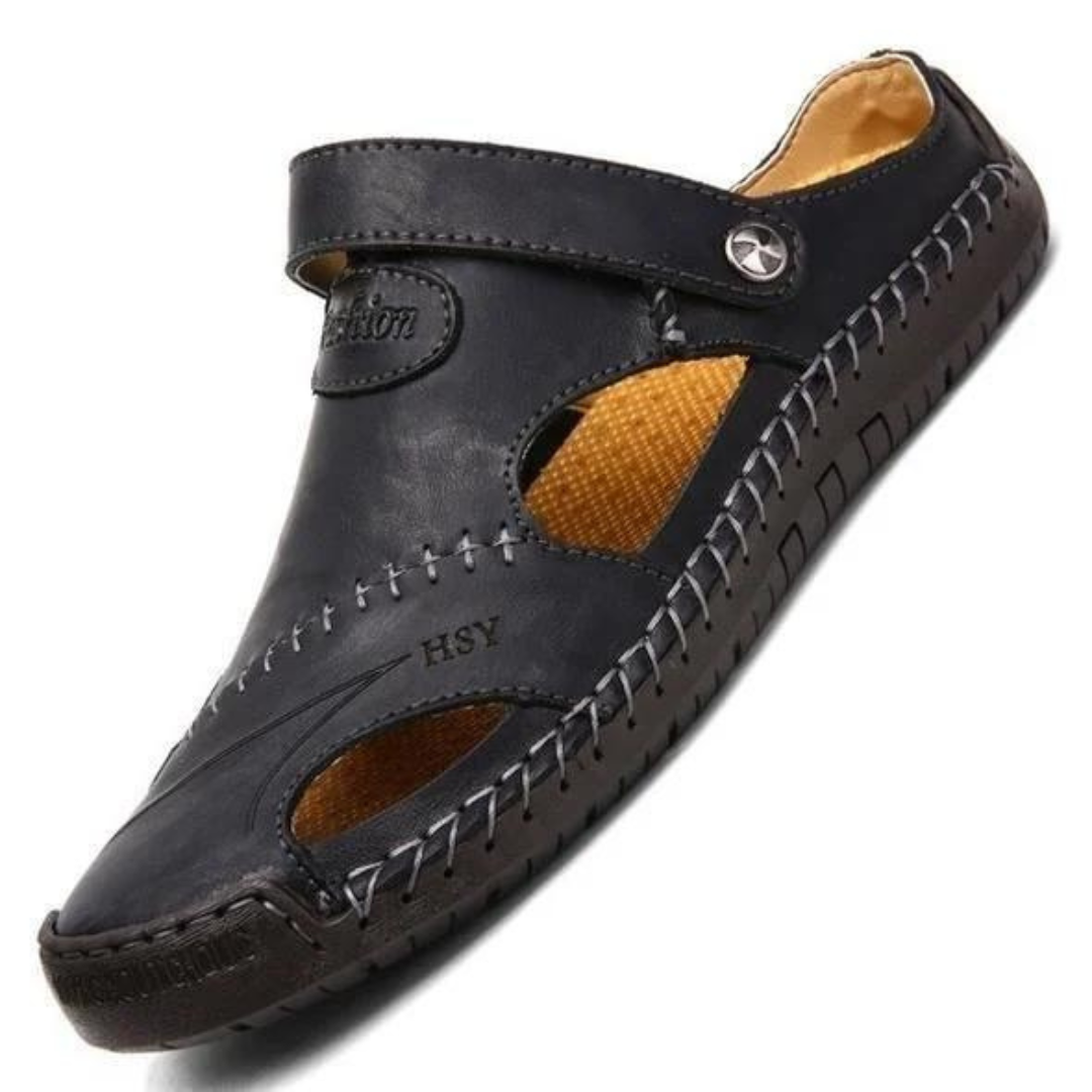 Bryan – Zachte Herensandalen van Vegan Leer